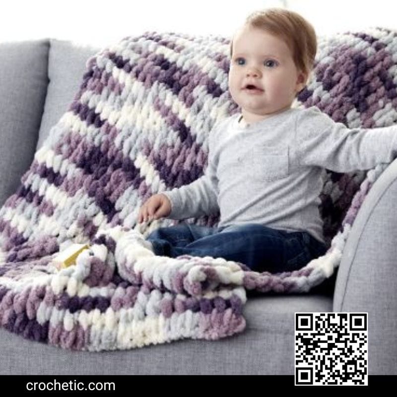 EZ Baby Blanket - Crochet Pattern