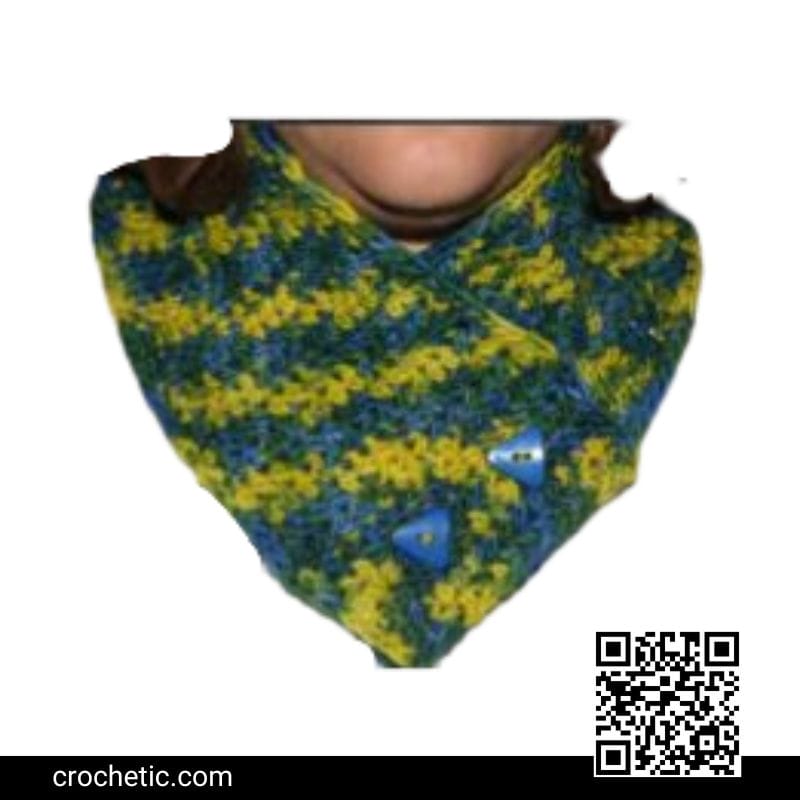 Easy Breezy Neckwarmer - Crochet Pattern