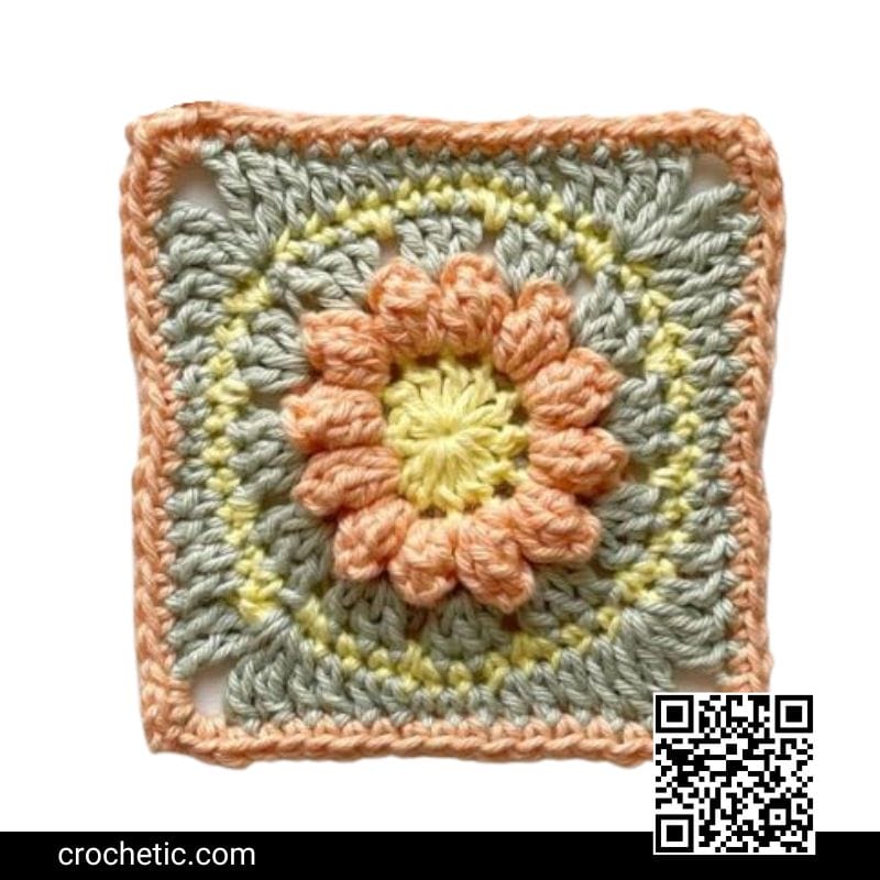 Elloth Granny Square - Crochet Pattern
