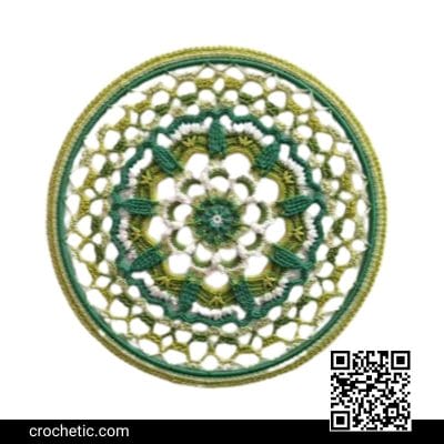 Enchanting Beauty of Awakening Mandala - Crochet Pattern
