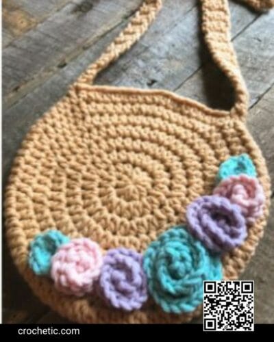 Floral Boho Bag - Crochet Pattern