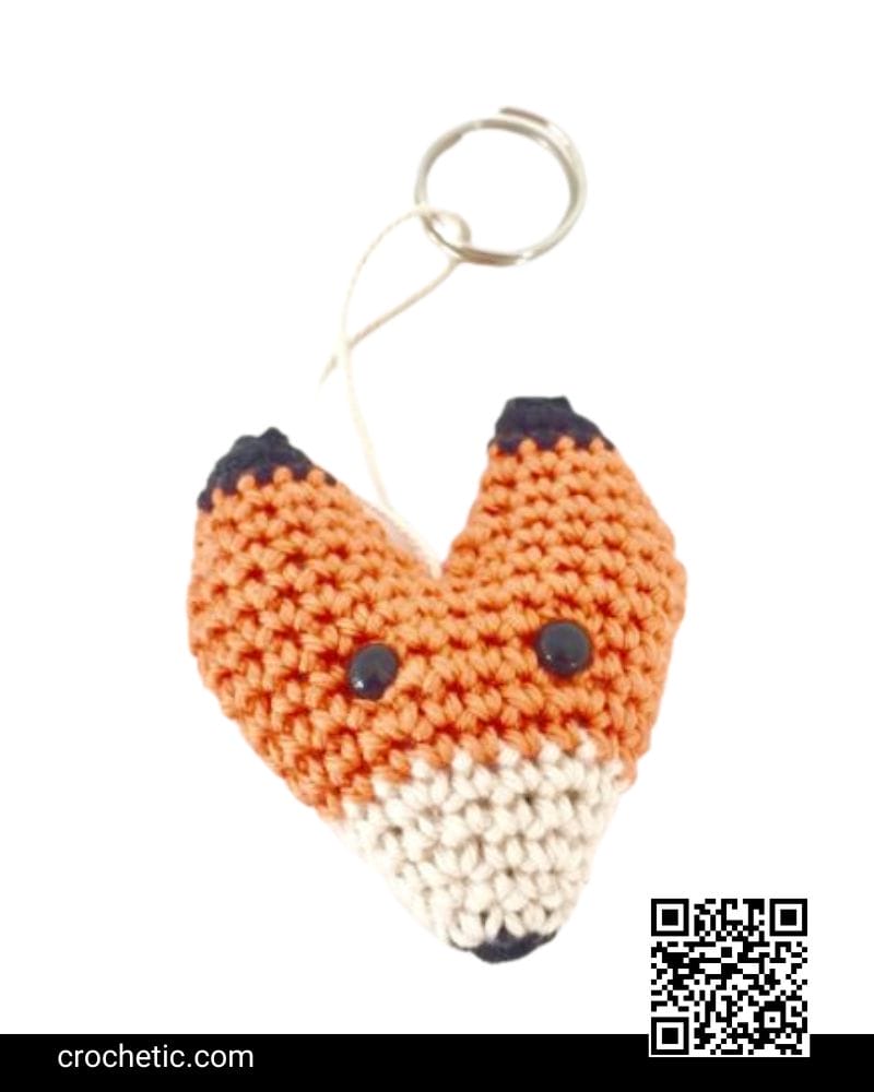 Fox Keychain - Crochet Pattern