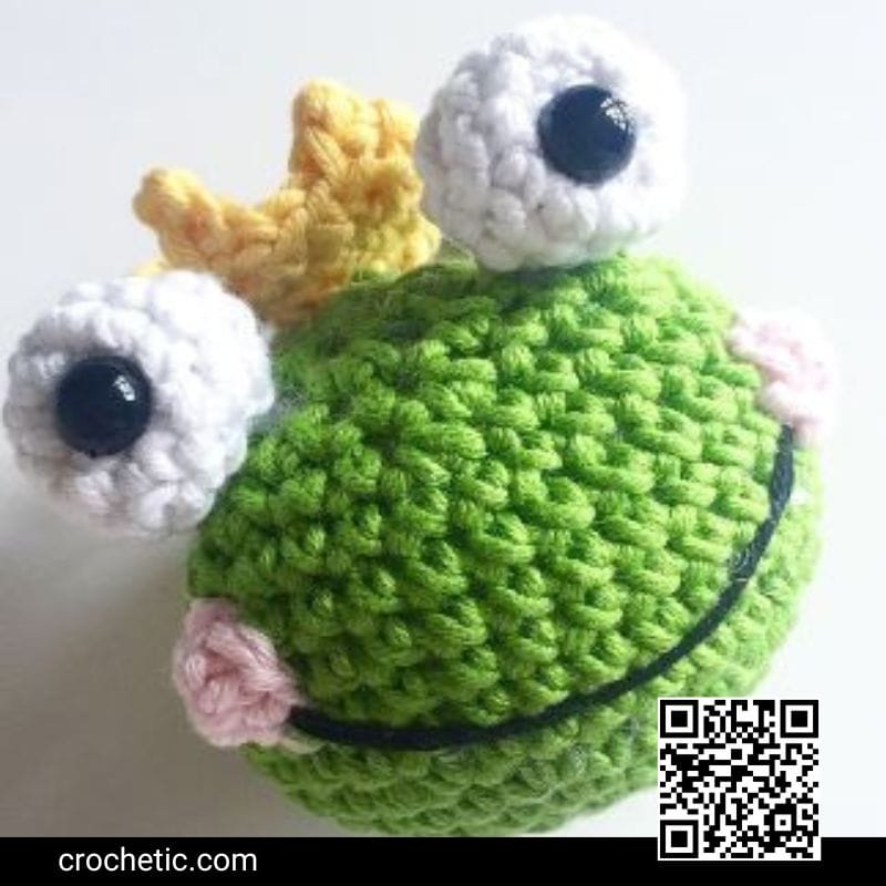Frog Keyring - Crochet Pattern
