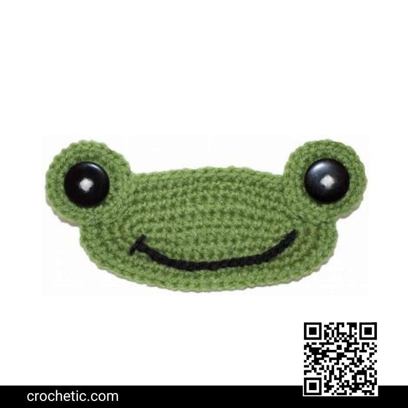 Frog Mask Mates Ear Saver - Crochet Pattern