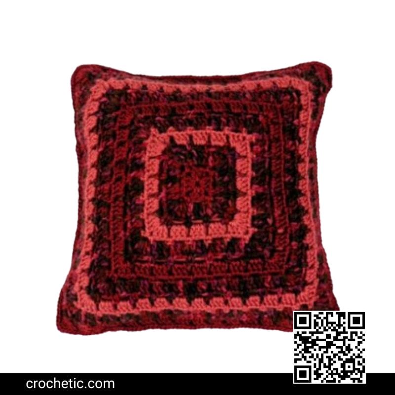 Granny Pillow - Crochet Pattern