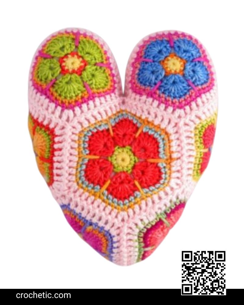 Hippy Hearts - Crochet Pattern