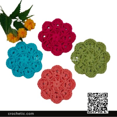 Athelas Coaster Placemat - Crochet Pattern