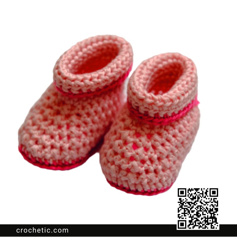 Baby Shoes Hooked - Crochet Pattern