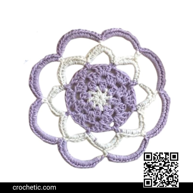 January Mandala - Crochet Pattern