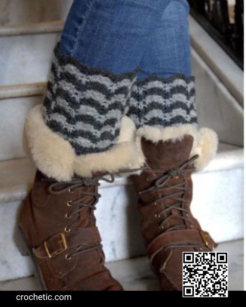 Knit and Boot Toppers - Crochet Pattern