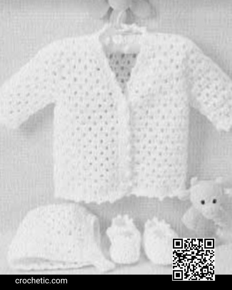 Lacy Set to Crochet – Crochet Pattern