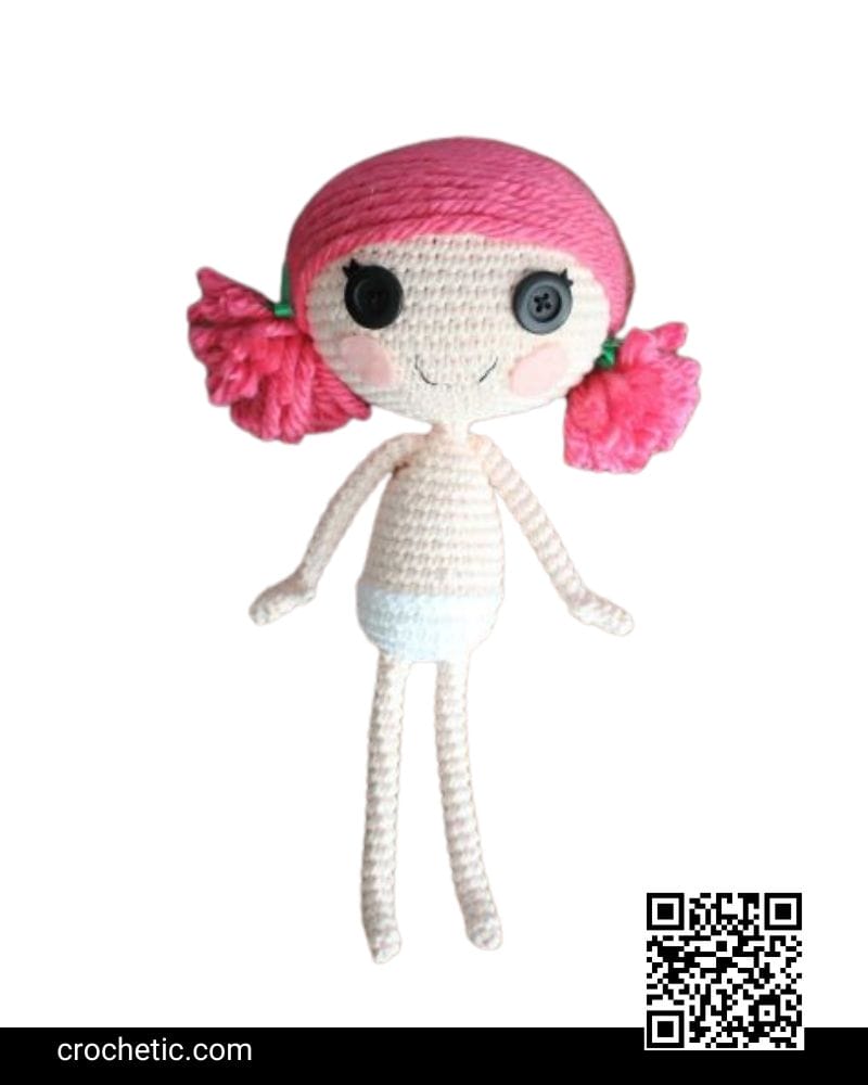 Lalaloopsy Doll - Crochet Pattern