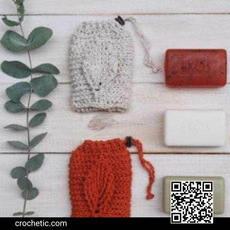 Leaf Soap Saver - Crochet Pattern