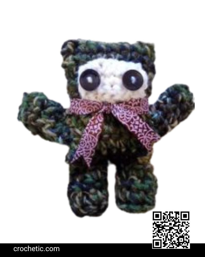 Little Monster Doll - Crochet Pattern