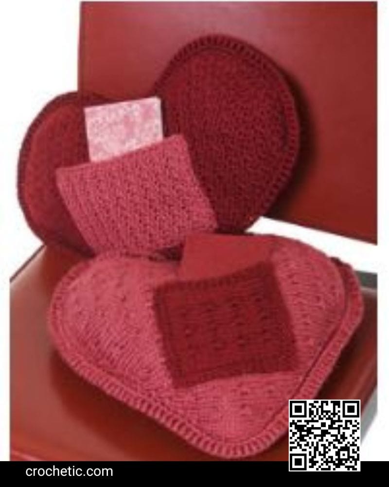 Love U Pillow - Crochet Pattern