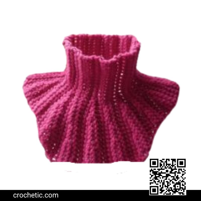 Mini Neck Warmer - Crochet Pattern