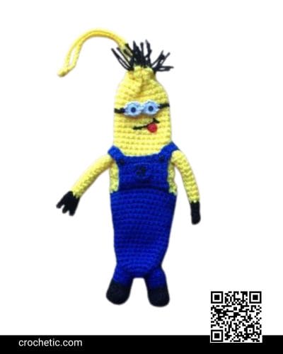 Minion Banana Cozy - Crochet Pattern