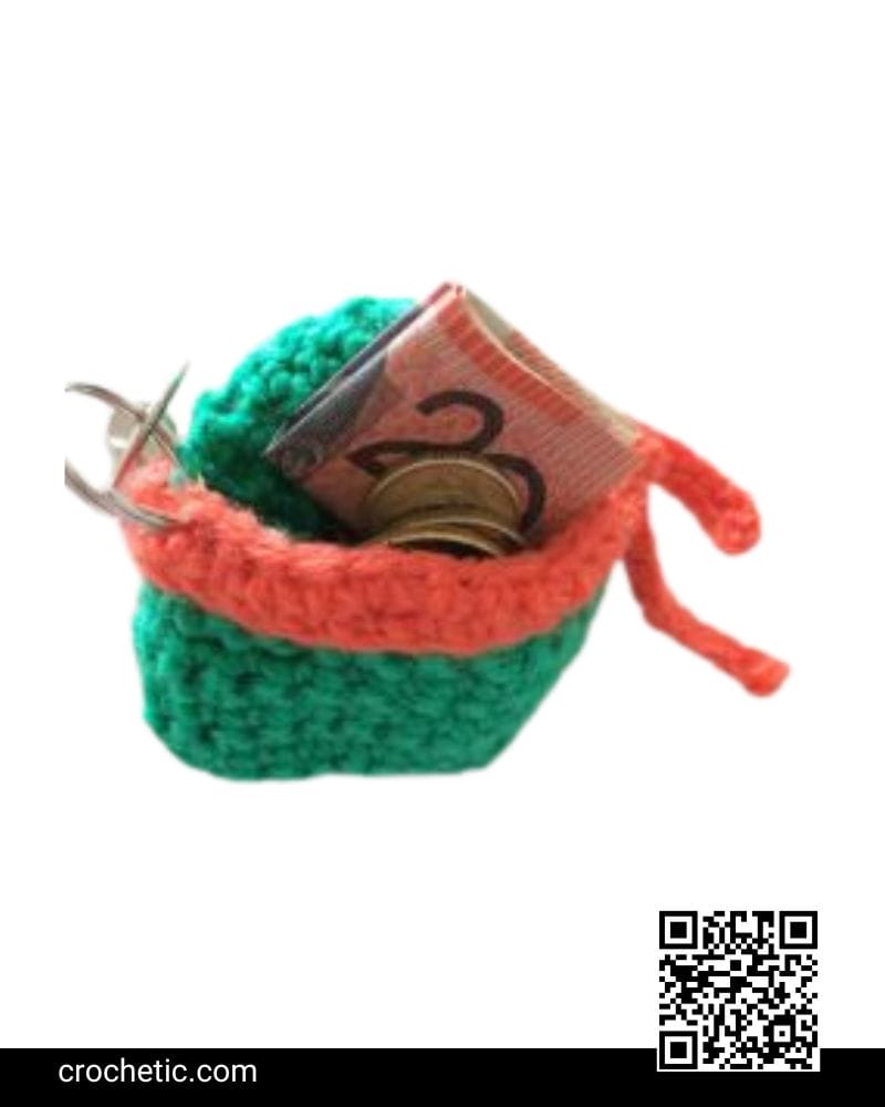 Ninja Turtle Coin Purse - Crochet Pattern