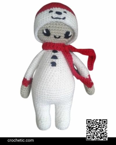 Noo Noo Snowman – Crochet Pattern