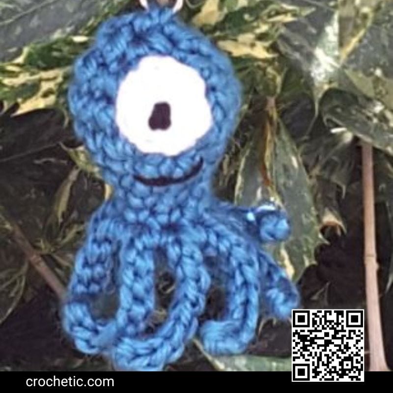 Octopus Keychain - Crochet Pattern