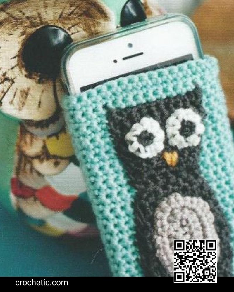 Owl Phone Case - Crochet Pattern