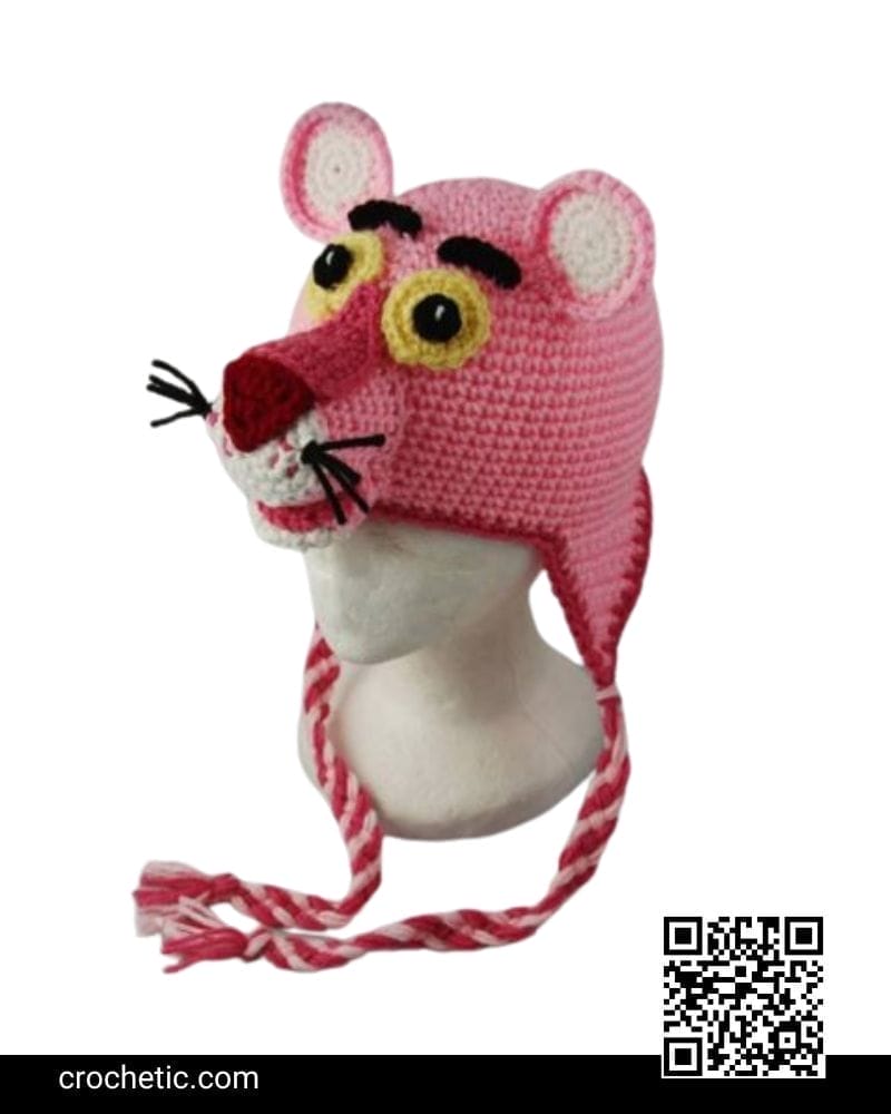 Panther Hat Crochet Pattern Crochet Patterns for Tops, Hats & More