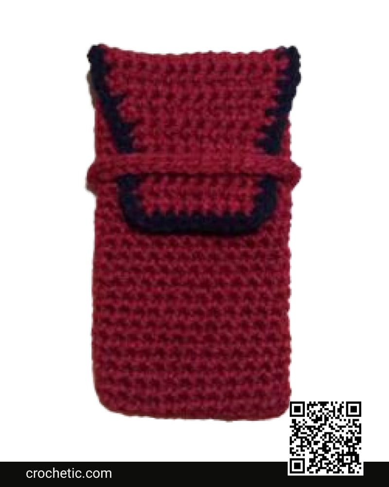 Phone Pouch - Crochet Pattern