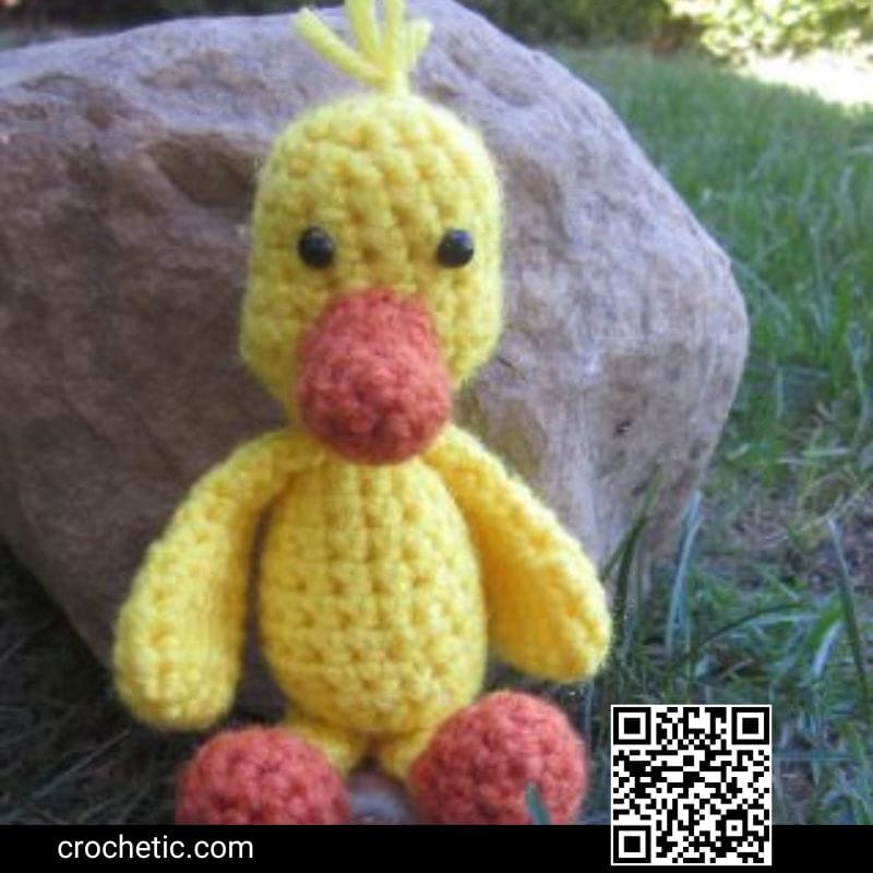 Puddles the Duck - Crochet Pattern