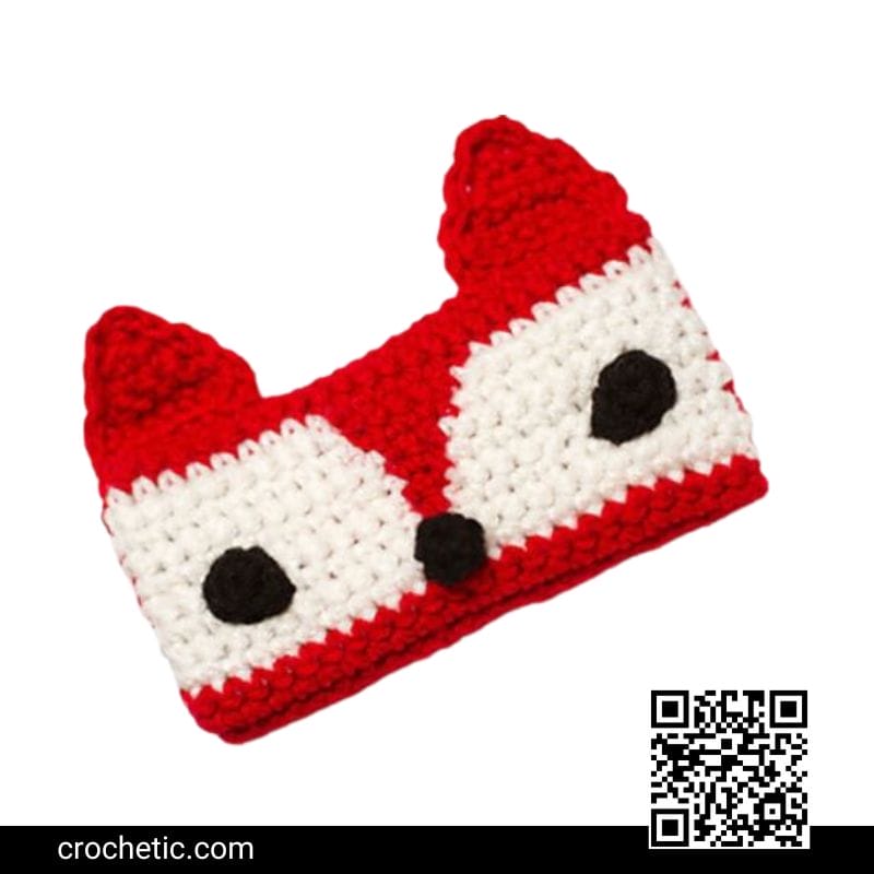 Red Fox Phone Cozy - Crochet Pattern