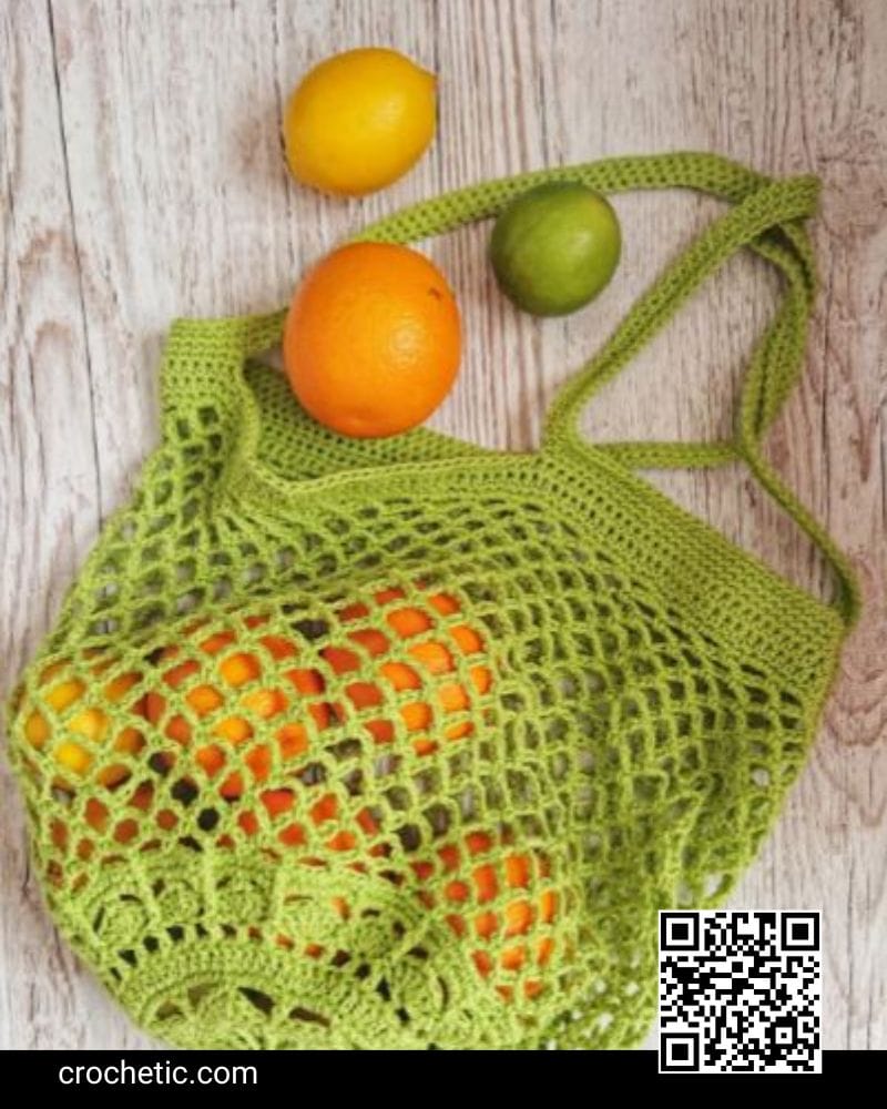 Sakura Market Bag - Crochet Pattern