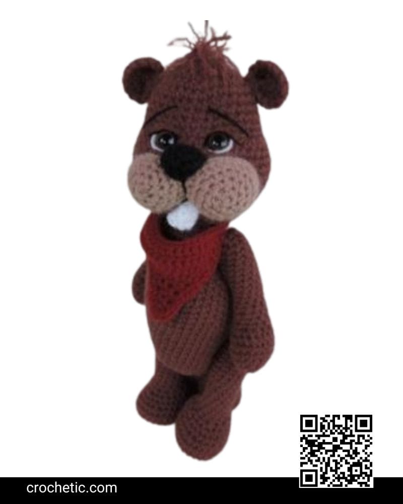 Simply Cute Beaver - Crochet Pattern