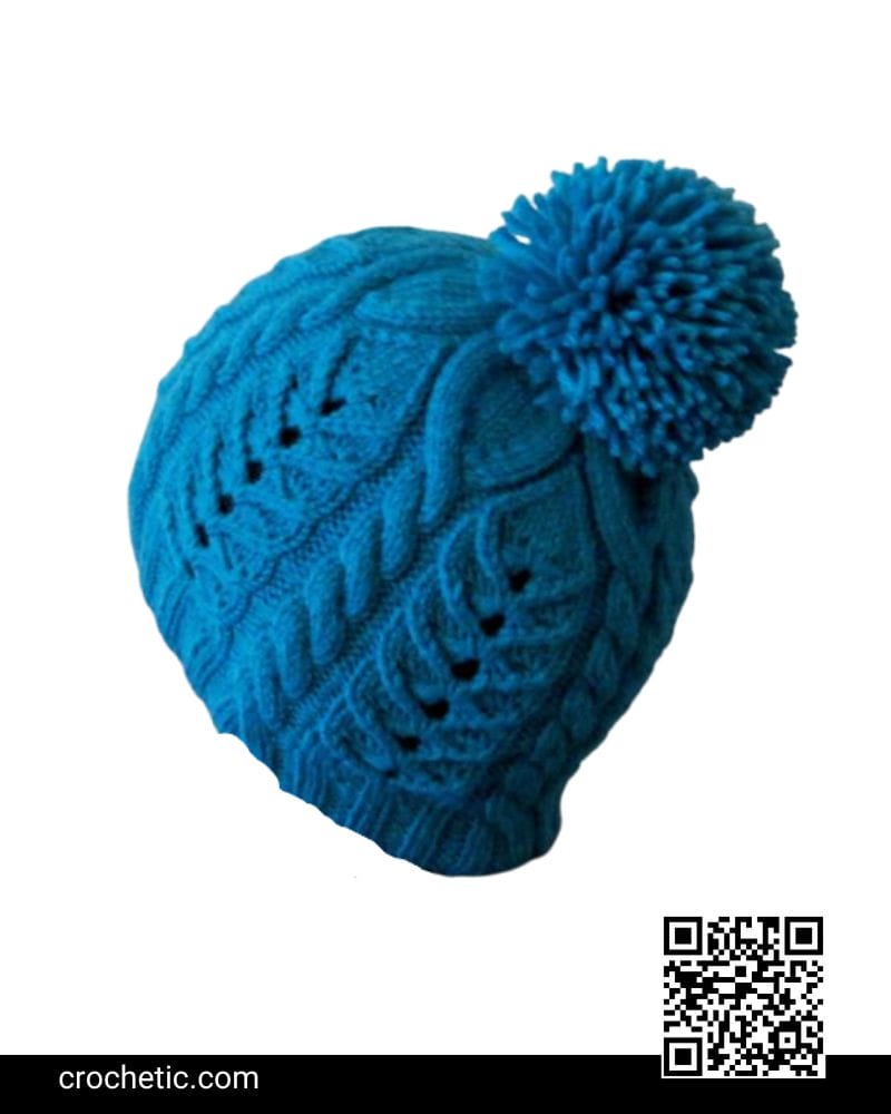 Snowflake Hat - Crochet Pattern