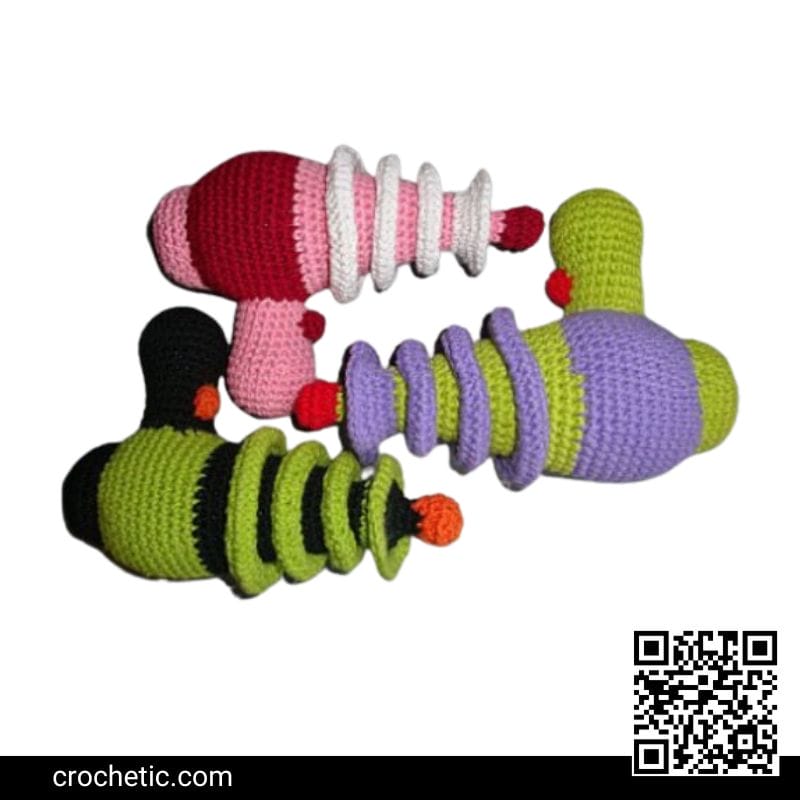 Space Blaster - Crochet Pattern