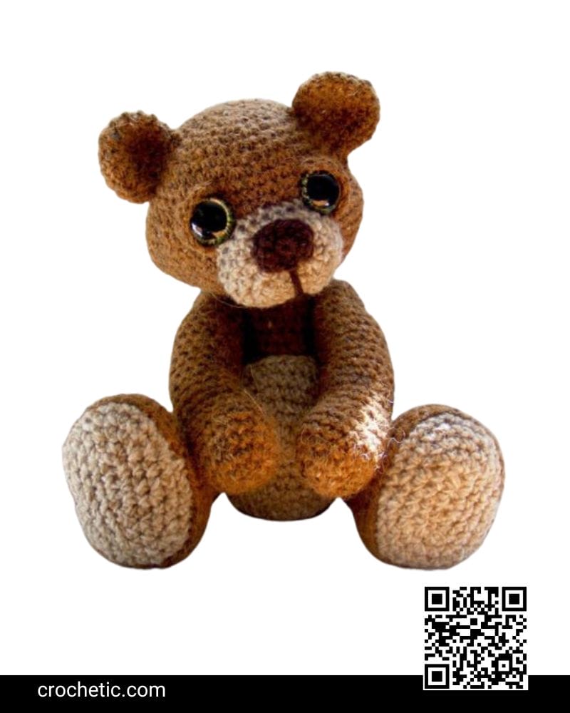 Theo the Teddy Bear - Crochet Pattern