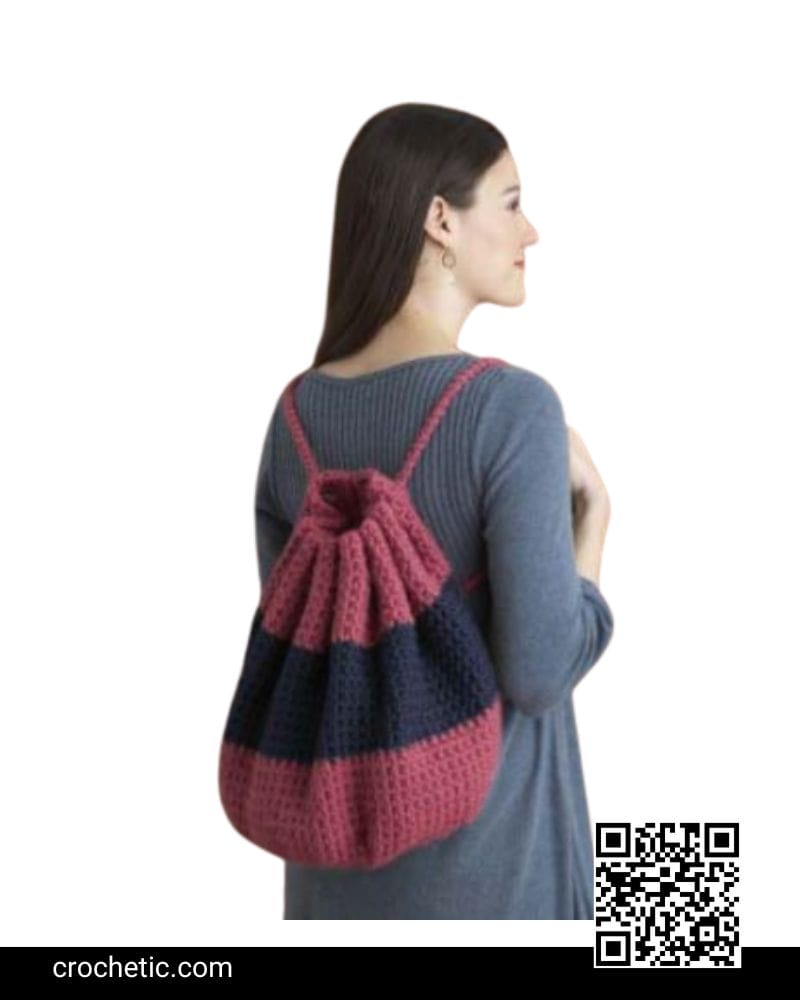 Thick & Quick Backpack - Crochet Pattern
