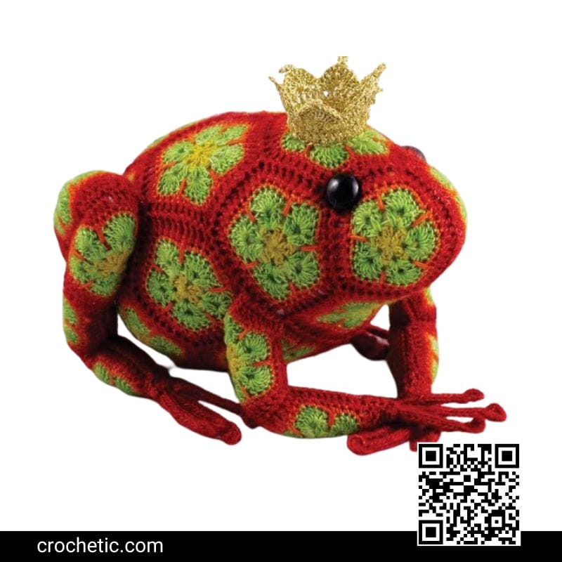 Tomato the Frog Prince - Crochet Pattern