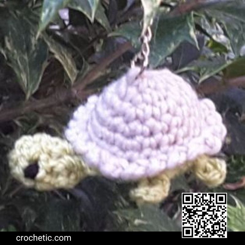 Tortoise Keychain - Crochet Pattern