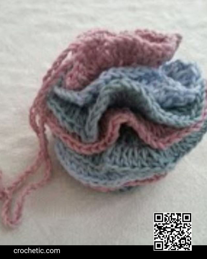 Truly Hooked Bath Puff - Crochet Pattern