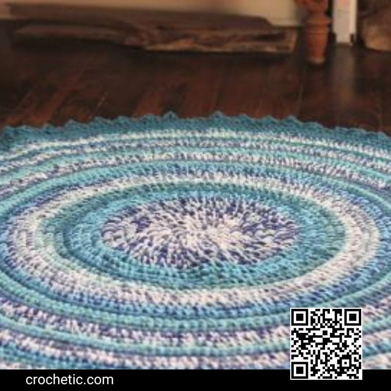 Tummy Time Nursery Mat - Crochet Pattern