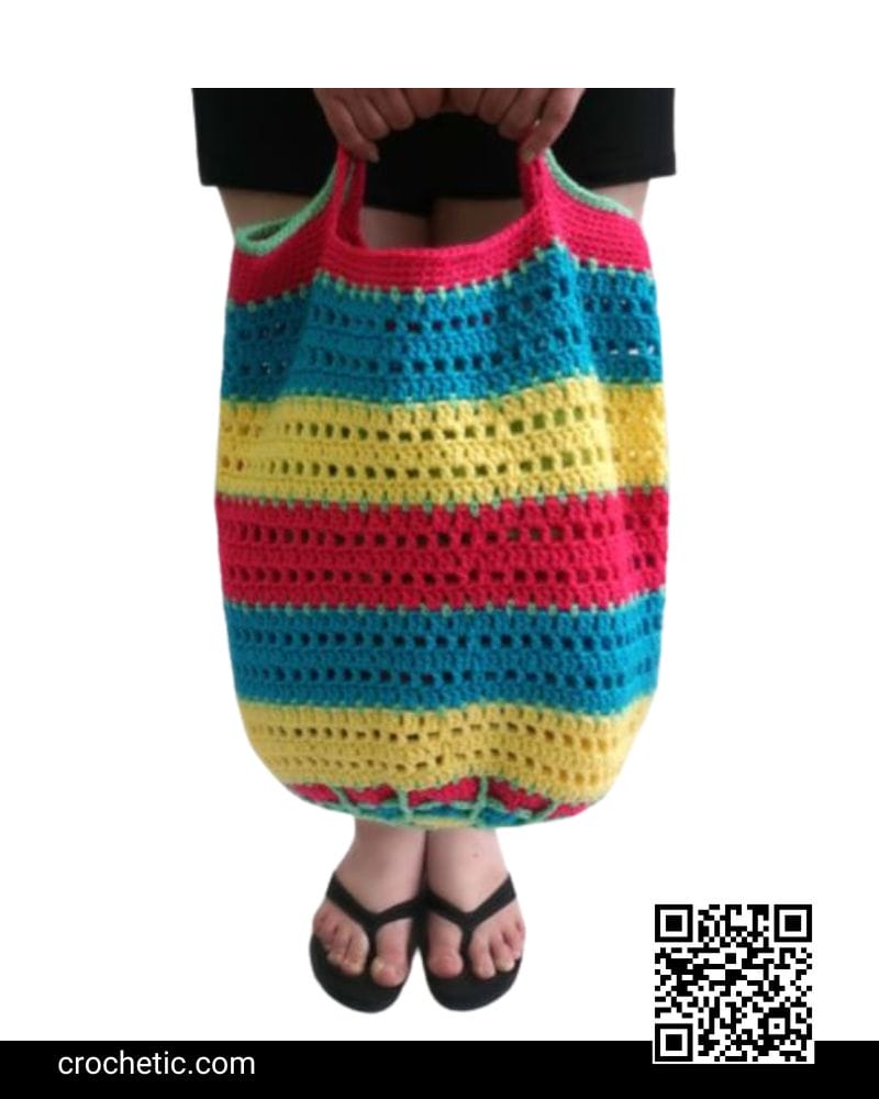 Vanna Mandala Tote - Crochet Pattern