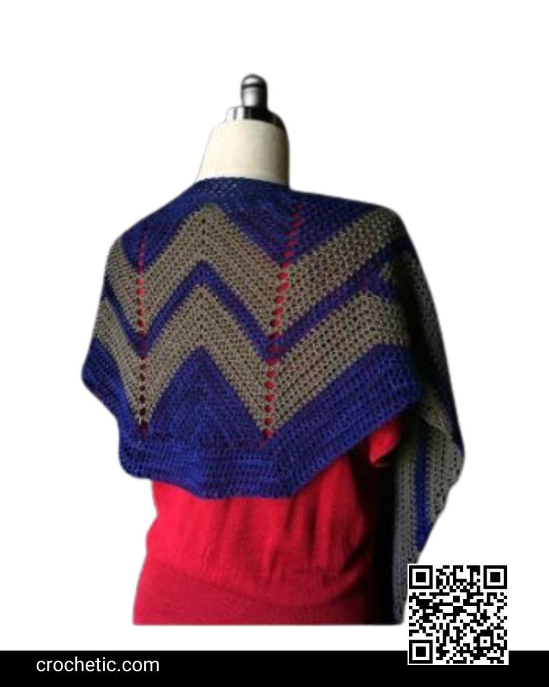 Wonder Woman Wrap - Crochet Pattern