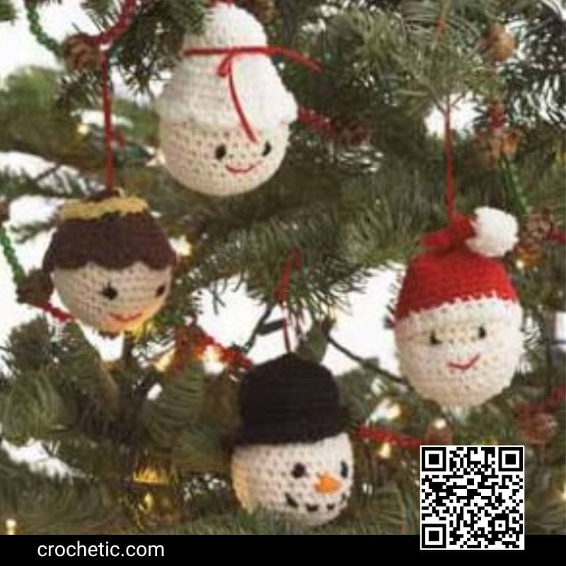 Amigurumi Ornaments - Crochet Pattern