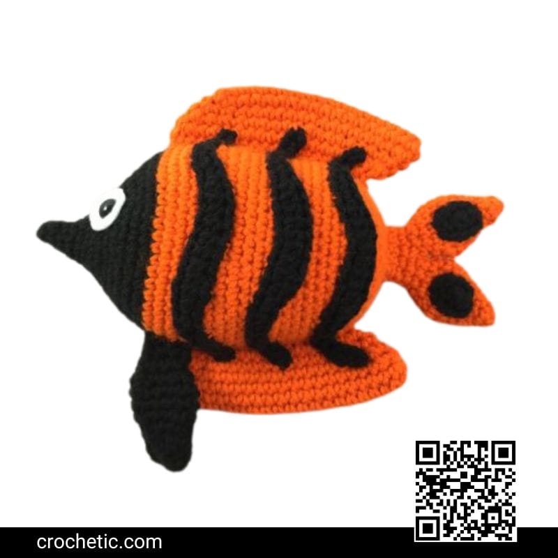 Angelica The Angel Fish - Crochet Pattern
