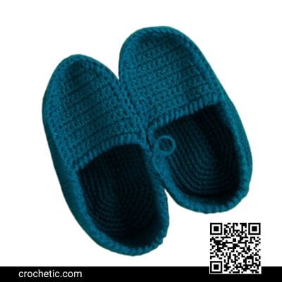 Baby Slippers - Crochet Pattern
