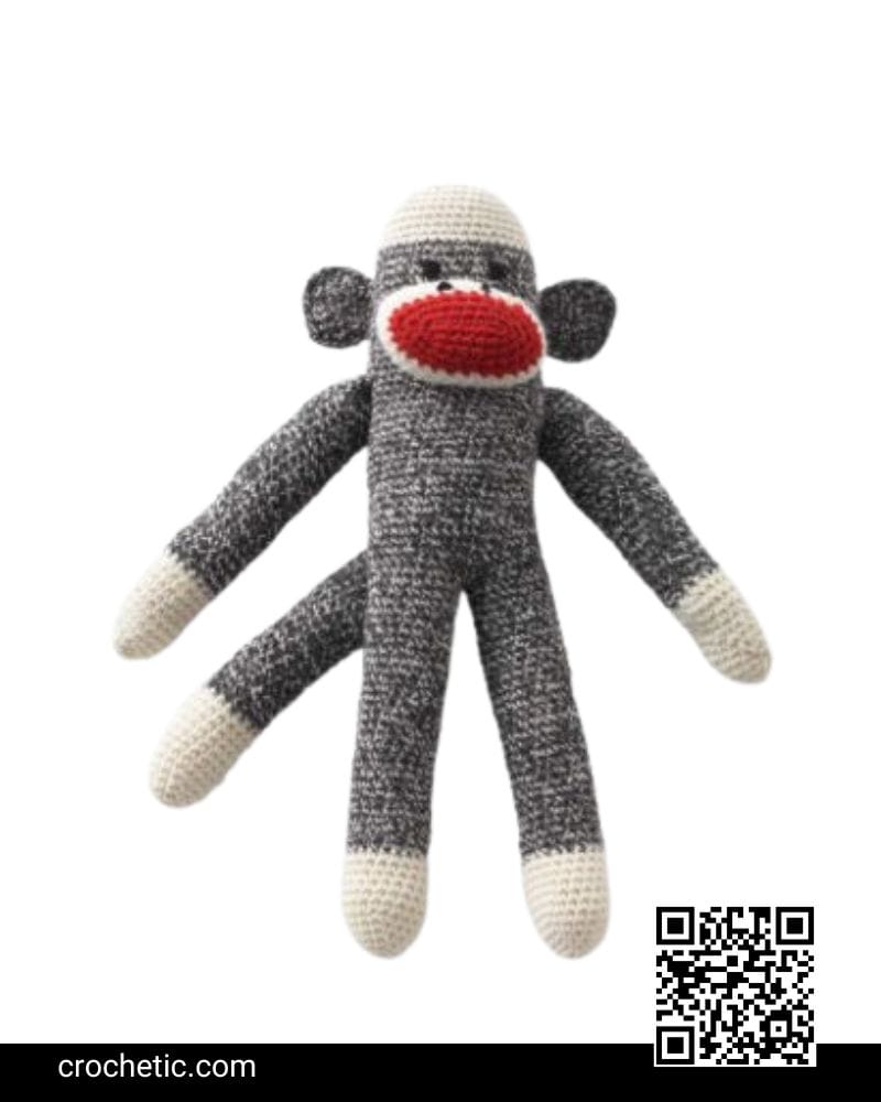 Basic Sock Monkey - Crochet Pattern