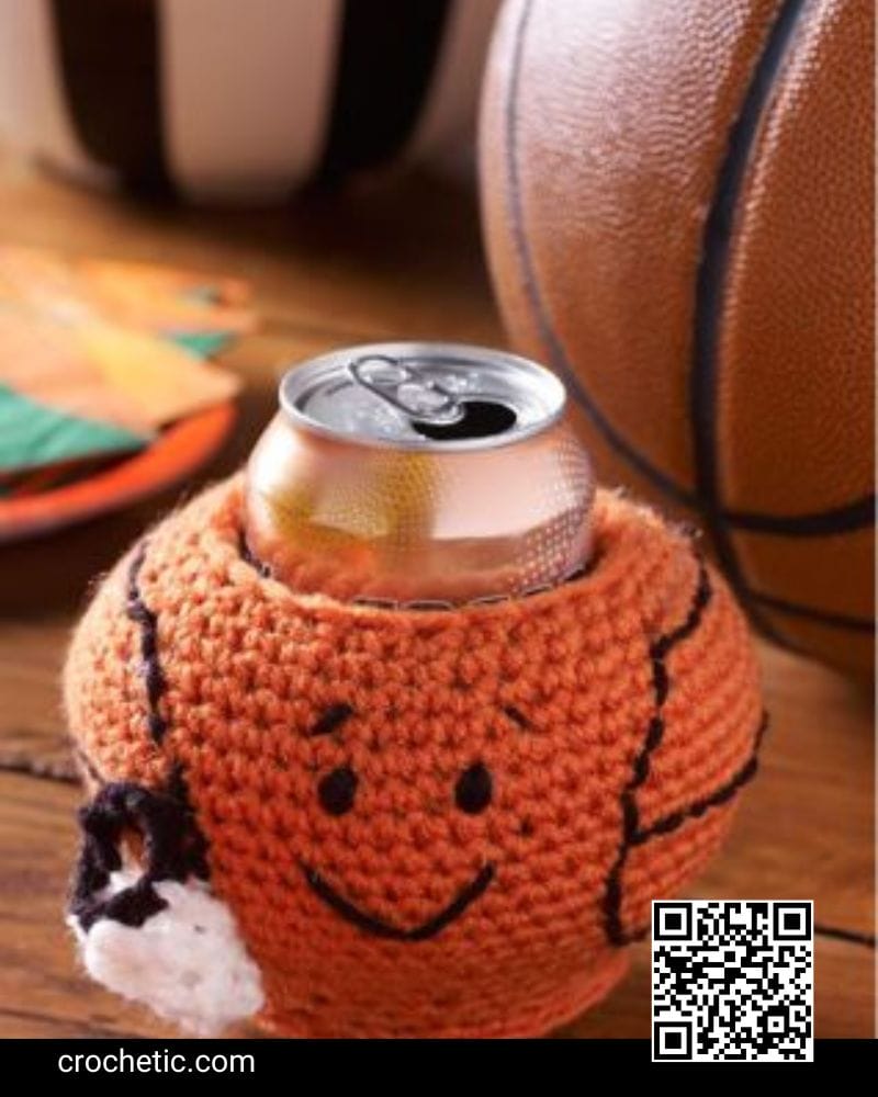 Basketball Can Cozy - Crochet Pattern