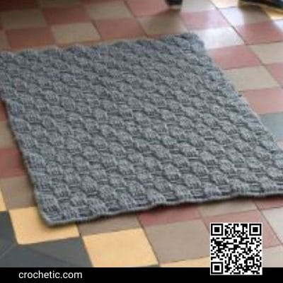 Basketweave Chunky Rug - Crochet Pattern