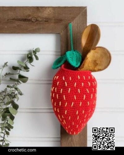 Berry Best Hanging Basket - Crochet Pattern