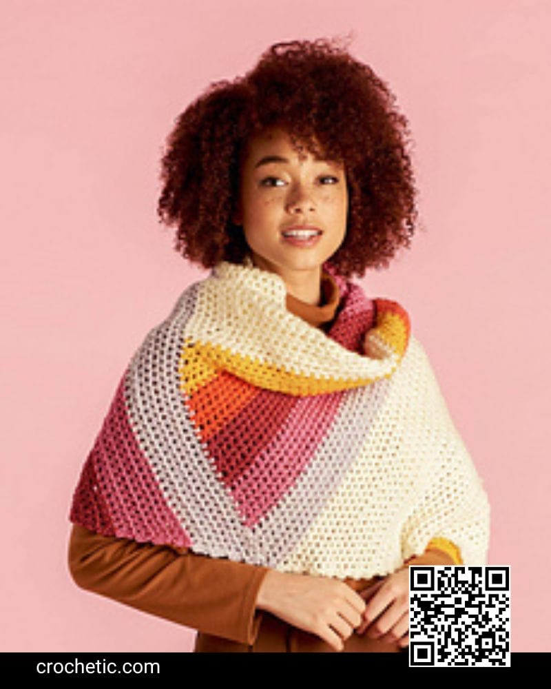 Big Zig Wrap – Crochet Pattern