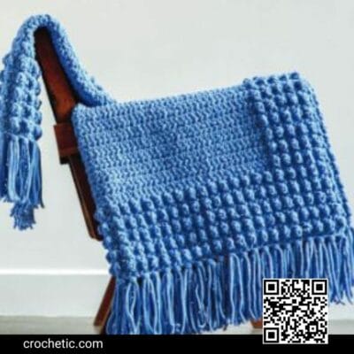 Bobble Around Blanket - Crochet Pattern